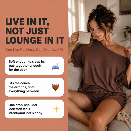 Lucienne Off-Shoulder Lounge Set